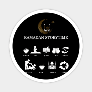 Ramadan Story time Fasting Ramadan Mubarak Magnet